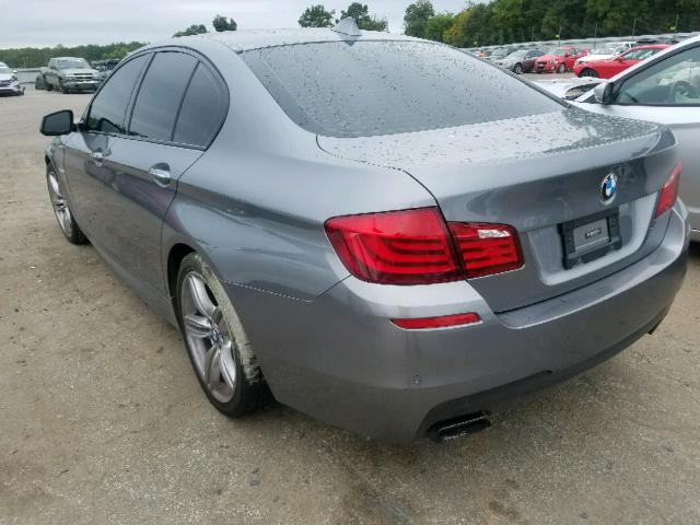 WBAFR9C5XDDX80502 - 2013 BMW 550 I GRAY photo 3