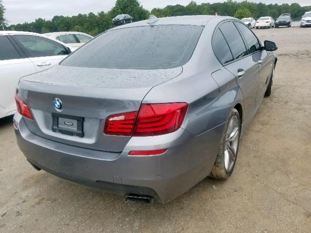 WBAFR9C5XDDX80502 - 2013 BMW 550 I GRAY photo 4