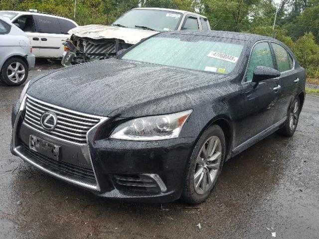 JTHCL5EF9E5022375 - 2014 LEXUS LS 460 BLACK photo 2