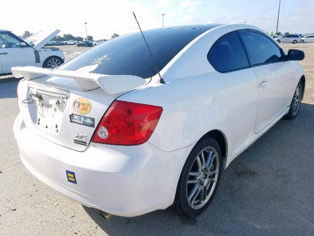 JTKDE177660127915 - 2006 TOYOTA SCION TC თეთრი ფოტო 4