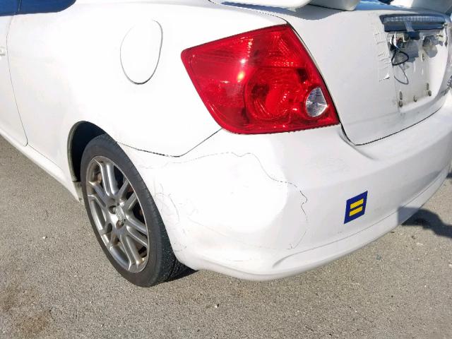 JTKDE177660127915 - 2006 TOYOTA SCION TC თეთრი ფოტო 9