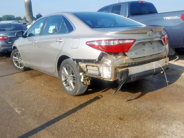 4T1BF1FK2GU256046 - 2016 TOYOTA CAMRY LE SILVER photo 3
