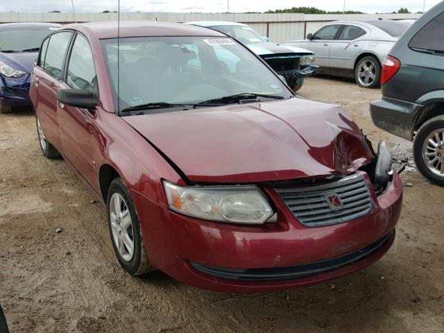 1G8AJ55F37Z190470 - 2007 SATURN ION LEVEL RED photo 1