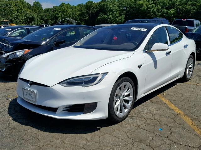 5YJSA1E14GF156079 - 2016 TESLA MODEL S أبيض صورة 2