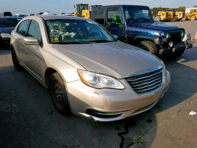 1C3CCBAG7EN103846 - 2014 CHRYSLER 200 LX GOLD photo 1