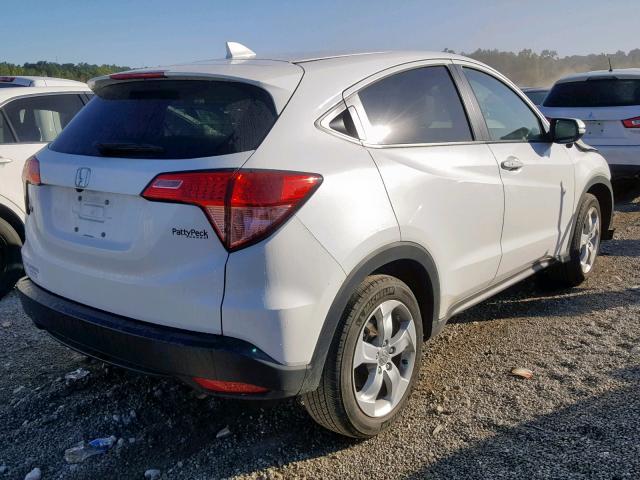 3CZRU5H5XGM719167 - 2016 HONDA HR-V EX WHITE photo 4