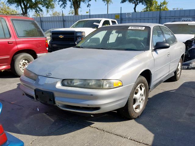 1G3WH52H6YF122115 - 2000 OLDSMOBILE INTRIGUE G GRAY photo 2