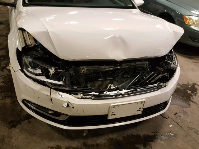 WVWGU7AN6EE534880 - 2014 VOLKSWAGEN CC VR6 4MO WHITE photo 9