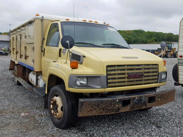 1GDJ5C1G08F904115 - 2008 GMC C5500 C5C0 YELLOW photo 1