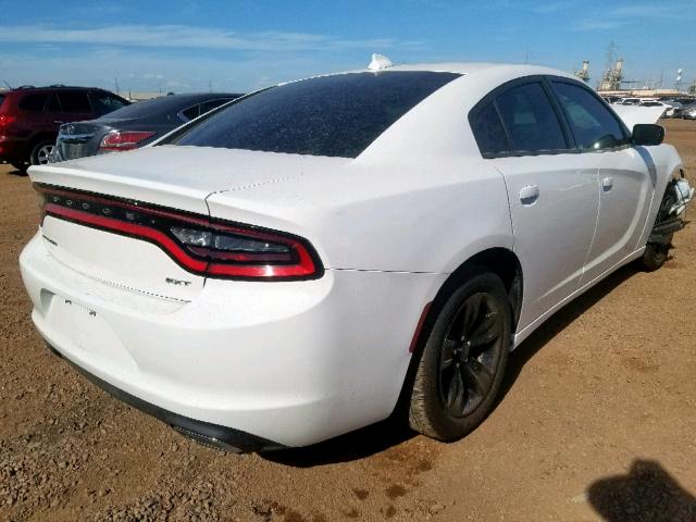 2C3CDXHG9GH112656 - 2016 DODGE CHARGER SX WHITE photo 4