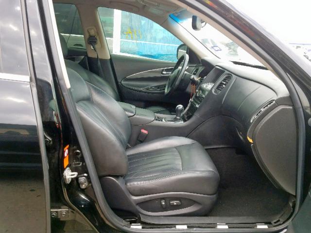 JNKAJ09E58M306548 - 2008 INFINITI EX35 BASE BLACK photo 5
