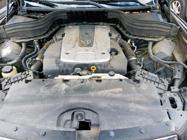 JNKAJ09E58M306548 - 2008 INFINITI EX35 BASE BLACK photo 7