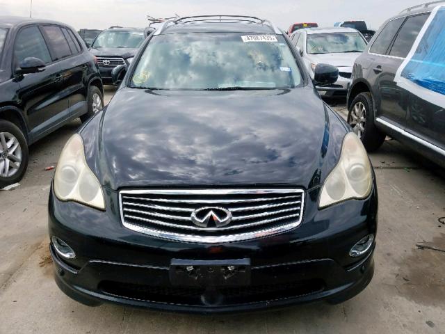 JNKAJ09E58M306548 - 2008 INFINITI EX35 BASE BLACK photo 9