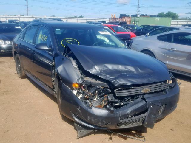 2G1WD5EM0A1254605 - 2010 CHEVROLET IMPALA POL BLACK photo 1