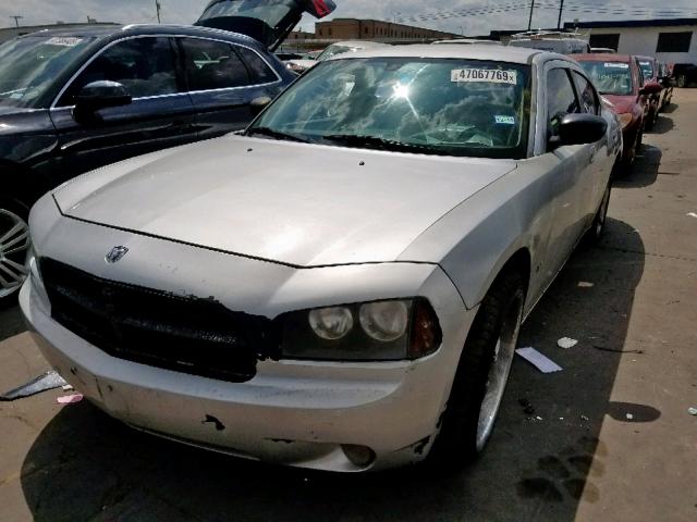 2B3KA33V59H509199 - 2009 DODGE CHARGER SX SILVER photo 2