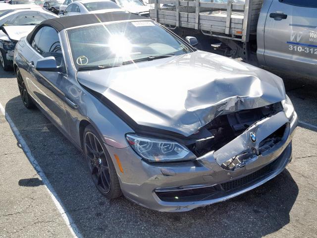 WBALZ3C57CDL73011 - 2012 BMW 650 I GRAY photo 1