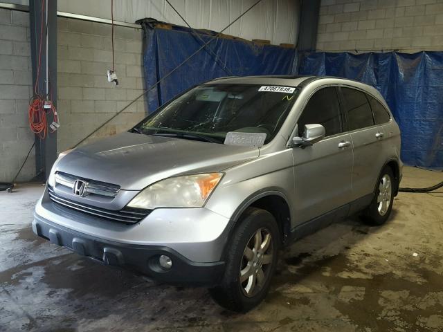 JHLRE48718C042207 - 2008 HONDA CR-V EXL SILVER photo 2