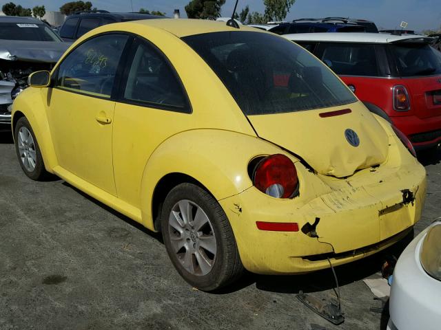 3VWPG31C08M513274 - 2008 VOLKSWAGEN NEW BEETLE ყვითელი ფოტო 3