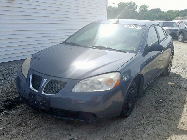 1G2ZF57B484300532 - 2008 PONTIAC G6 VALUE L GRAY photo 2