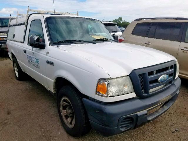 1FTYR10DX8PA74580 - 2008 FORD RANGER WHITE photo 1