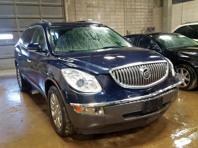 5GAKVDED6CJ290340 - 2012 BUICK ENCLAVE BLUE photo 1