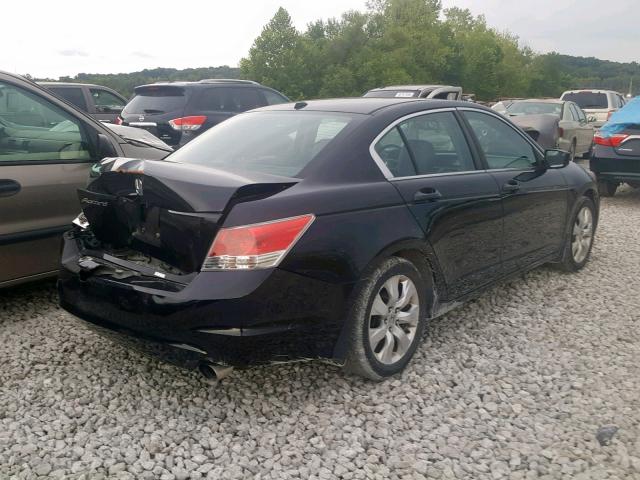 1HGCP26879A154926 - 2009 HONDA ACCORD EXL BLACK photo 4