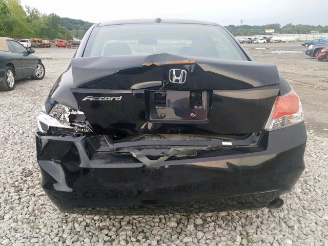 1HGCP26879A154926 - 2009 HONDA ACCORD EXL BLACK photo 9