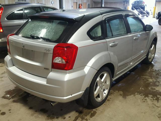 1B3HE78KX7D238235 - 2007 DODGE CALIBER R/ SILVER photo 4