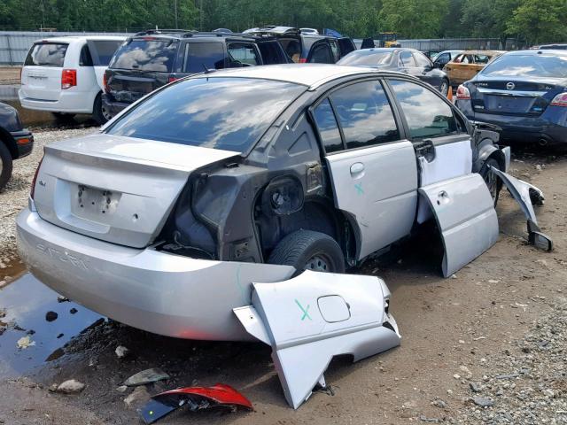 1G8AJ55F87Z199052 - 2007 SATURN ION LEVEL SILVER photo 4