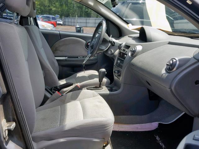 1G8AJ55F87Z199052 - 2007 SATURN ION LEVEL SILVER photo 5