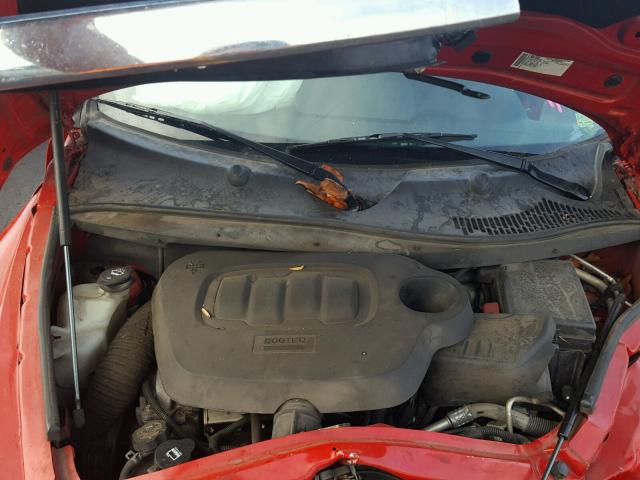 3GNCA23V69S514932 - 2009 CHEVROLET HHR LT RED photo 7