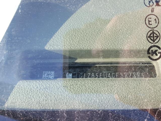 1G1ZA5EU4CF387885 - 2012 CHEVROLET MALIBU LS 银色 照片 10