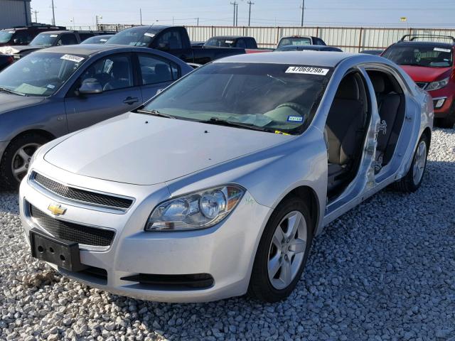 1G1ZA5EU4CF387885 - 2012 CHEVROLET MALIBU LS 银色 照片 2