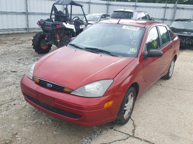 1FAFP34363W320314 - 2003 FORD FOCUS SE C RED photo 2