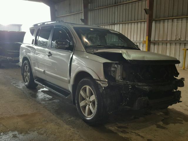 5N1BA0ND9BN613432 - 2011 NISSAN ARMADA SV SILVER photo 1