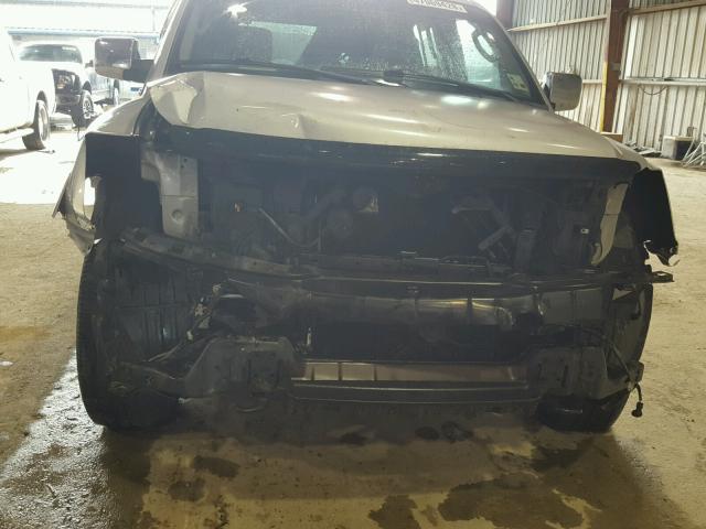 5N1BA0ND9BN613432 - 2011 NISSAN ARMADA SV SILVER photo 9