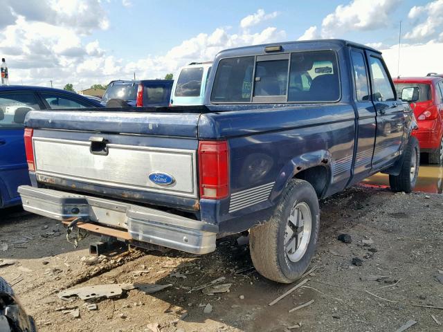 1FTCR15T8MPB17060 - 1991 FORD RANGER SUP BLUE photo 4