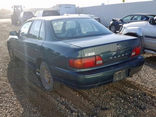 JT2BG12K6T0406838 - 1996 TOYOTA CAMRY DX GREEN photo 3