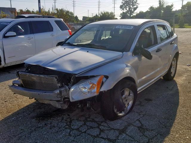 1B3HB48B98D687429 - 2008 DODGE CALIBER SX SILVER photo 2