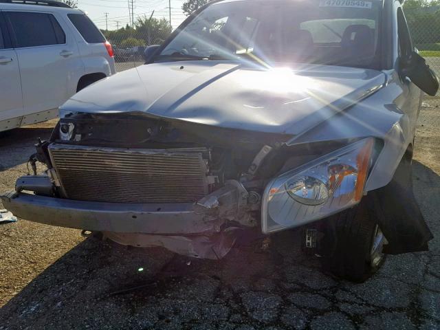 1B3HB48B98D687429 - 2008 DODGE CALIBER SX SILVER photo 9