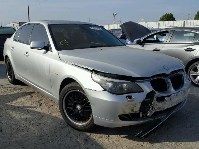 WBANV13558CZ54030 - 2008 BMW 528 XI SILVER photo 1