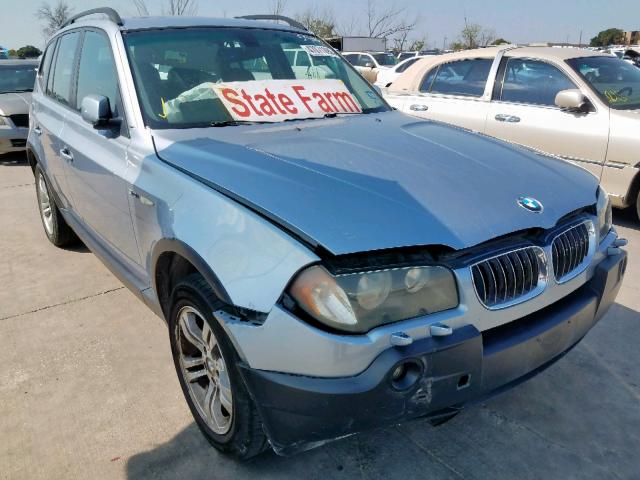 WBXPA93495WA32177 - 2005 BMW X3 3.0I BLUE photo 1