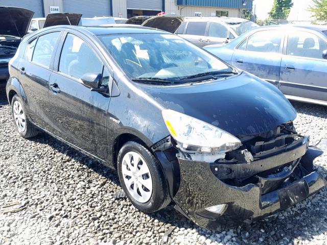 JTDKDTB35E1068981 - 2014 TOYOTA PRIUS C BLUE photo 1