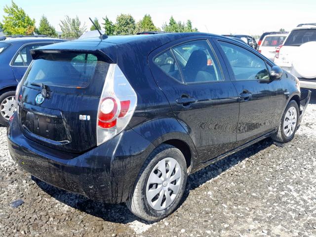 JTDKDTB35E1068981 - 2014 TOYOTA PRIUS C BLUE photo 4