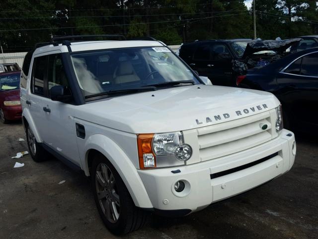 SALAG25459A511226 - 2009 LAND ROVER LR3 HSE WHITE photo 1