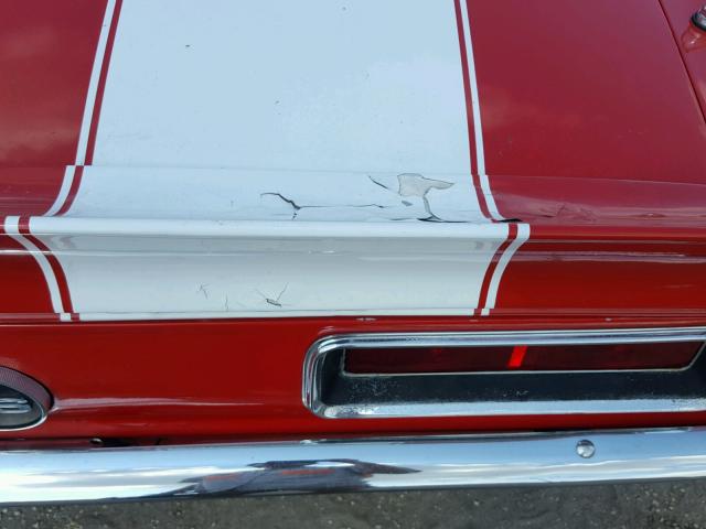 123377N191443 - 1967 CHEVROLET CAMERO RED photo 9