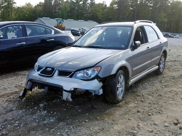 JF1GG68606H820844 - 2006 SUBARU IMPREZA OU GRAY photo 2