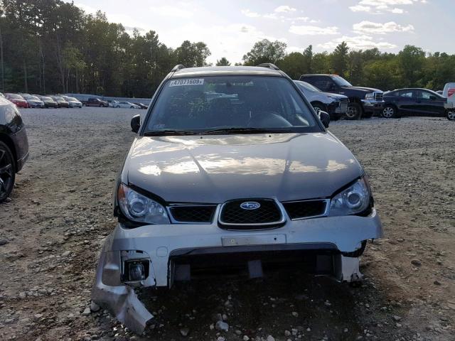 JF1GG68606H820844 - 2006 SUBARU IMPREZA OU GRAY photo 7