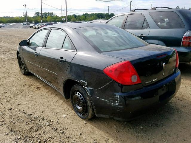 1G2ZF57B484275177 - 2008 PONTIAC G6 VALUE L BLACK photo 3