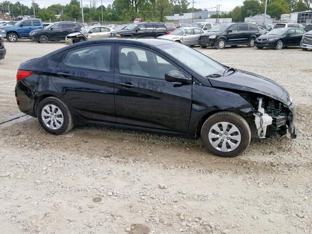 KMHCT4AE4GU082707 - 2016 HYUNDAI ACCENT SE BLACK photo 9